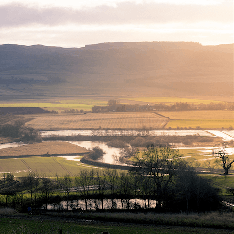 Hike the 64 mile Caterlan Trail and experience the natural beauty of the fairy glen