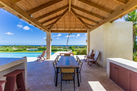 Gather on the terrace for breakfast and barbecues with a spectacular view