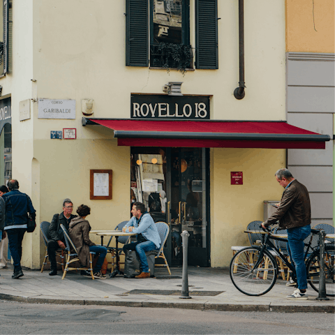 Soak up the atmosphere while relaxing in a local bar