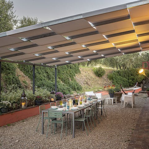 Book a private chef and feast alfresco