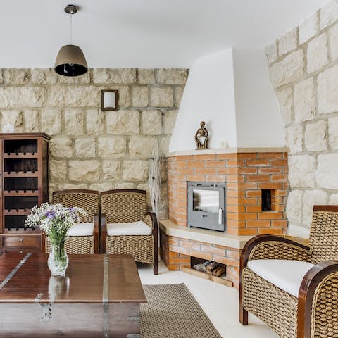 Kick back and relax in the living room