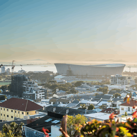 Explore the natural beauty of Green Point, with lakes, jogging trails and parks on your doorstep