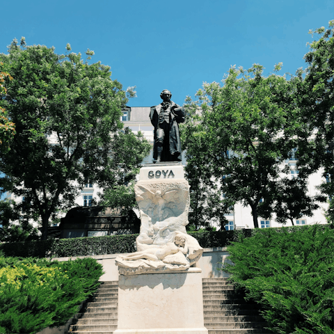 Soak up beautiful artwork with a visit to the Prado Museum