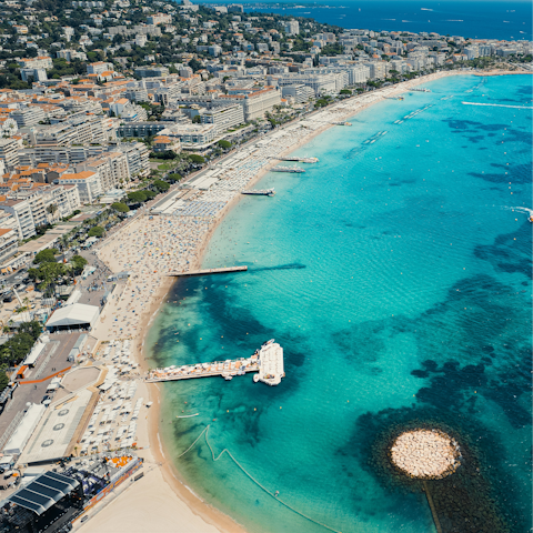 Stay a half-hour drive from the delights of Cannes