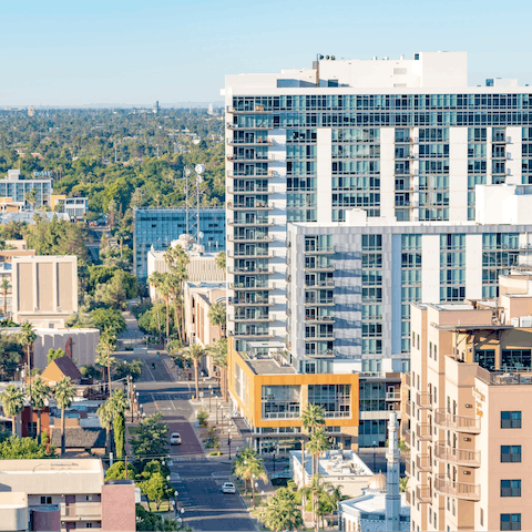 Discover the restaurants and museums in Tempe