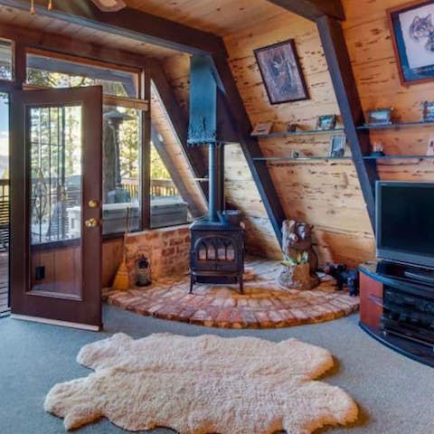 Snuggle up by the fire on winter evenings