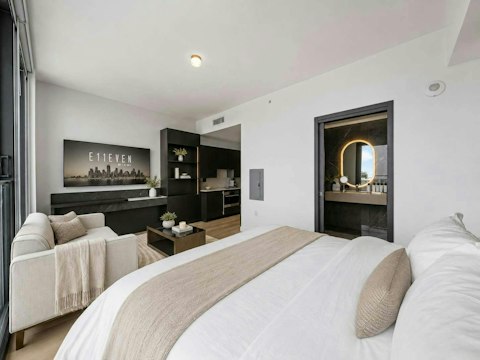 Sleep well in a calm, hotel-style room