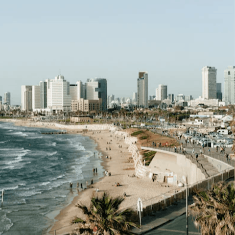 Make morning walks along the nearby beach the new routine