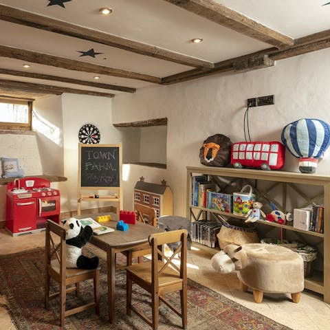 Let the kids take over the playroom