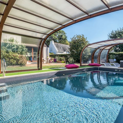 Make a big splash in your private pool