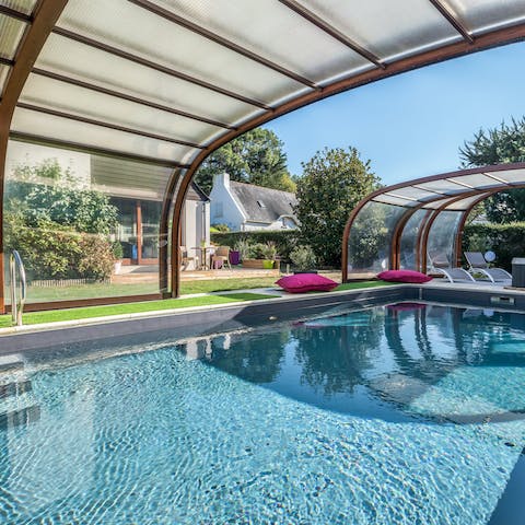 Make a big splash in your private pool