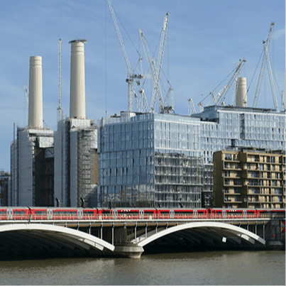 Shop, wine and dine at nearby Battersea Power Station