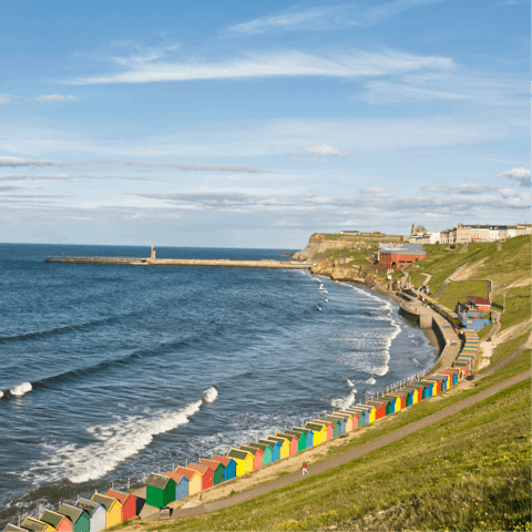Spend magical afternoons walking alongside the sea