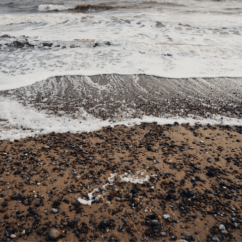 Stay in Leiston – just a fifteen-minute drive away from Dunwich Beach