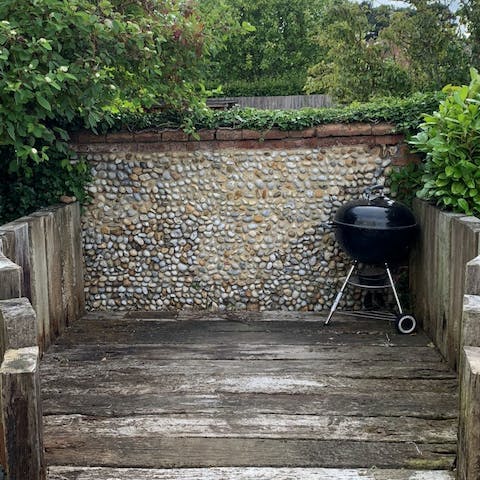 Grill locally sourced produce on the barbecue when it's warm out