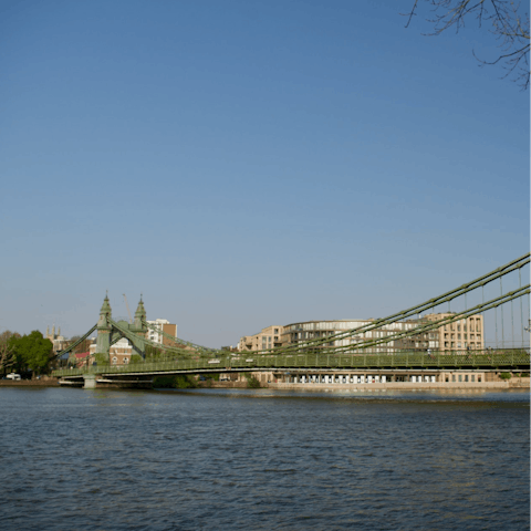 Enjoy a gig in nearby Hammersmith