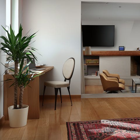 Fire off a few emails from the workspace