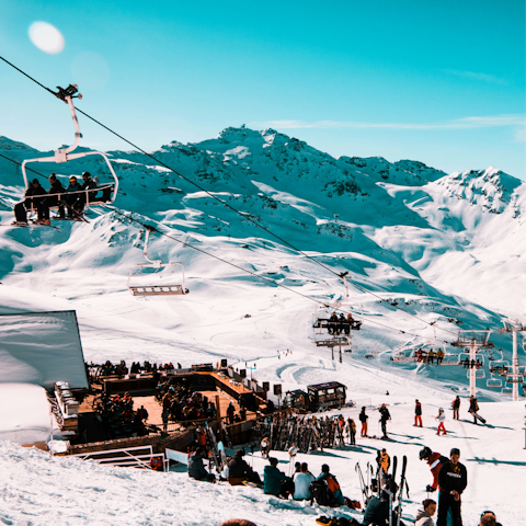 Hit the legendary slopes of Val Thorens