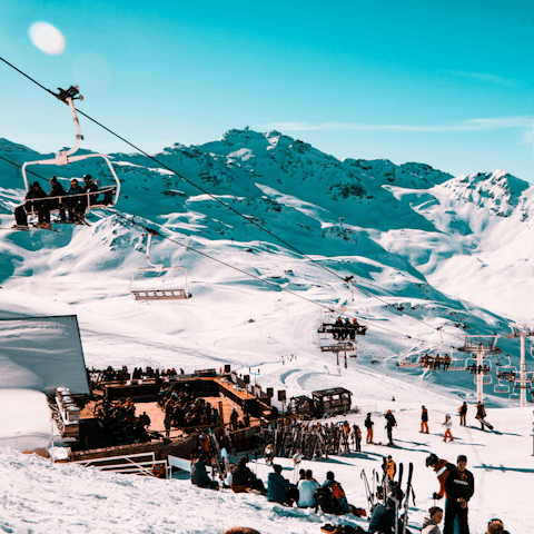 Hit the legendary slopes of Val Thorens