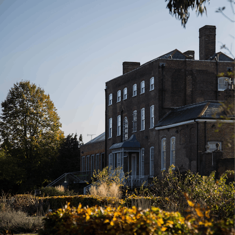Visit the William Morris Gallery, an eleven-minute walk away