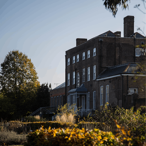 Visit the William Morris Gallery, an eleven-minute walk away