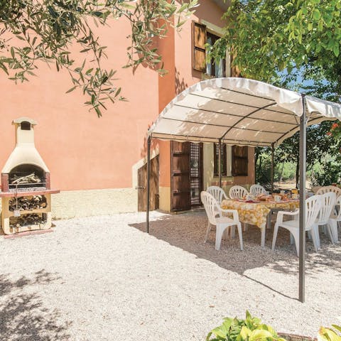 Fire up the barbecue for a grilled Italian feast alfresco