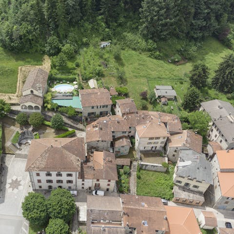 Stroll through the village’s ancient streets