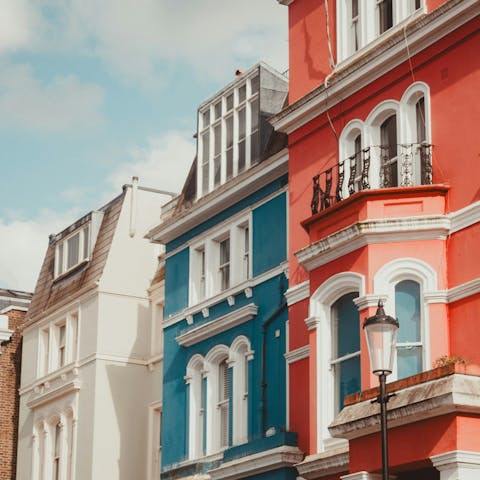Take a stroll through neighbouring Notting Hill