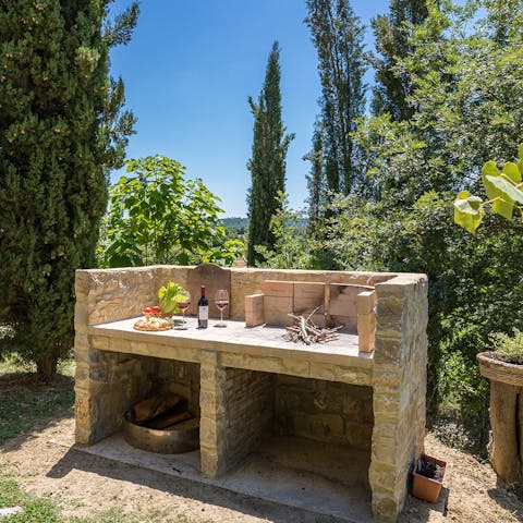 Fire up the barbecue