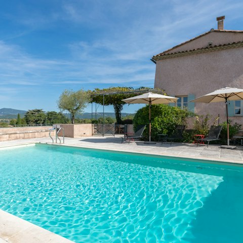 Savour slow afternoons with swims in the heated pool