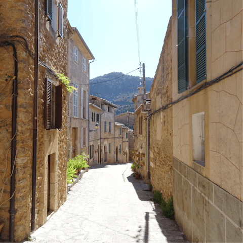 Stay in  Fornalutx, officially one of Spain's most beautiful villages