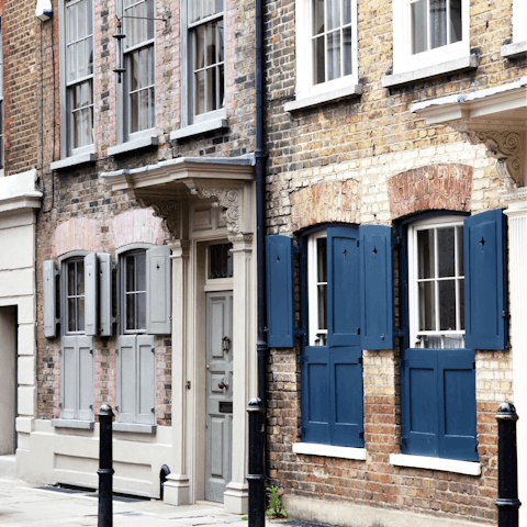 Explore Covent Garden's warren of historic streets