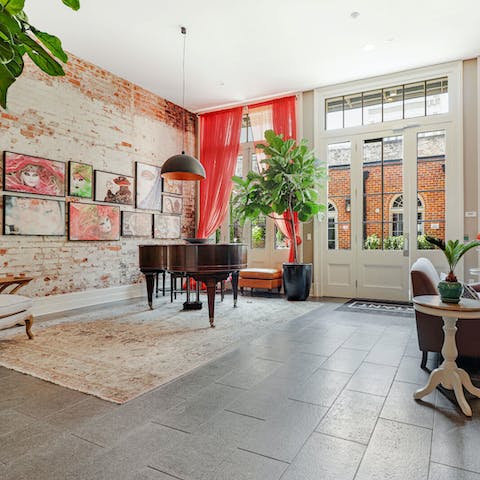 Make some friends in the shared lounge