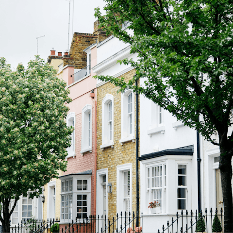 Walk into the heart of Chelsea for a morning coffee