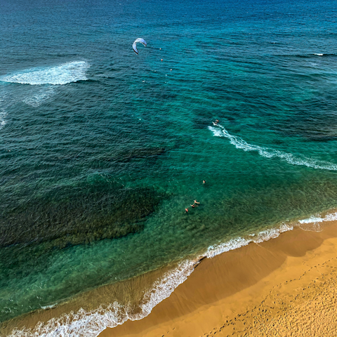 Stay right on Maui's beautiful Kaanapali Beach