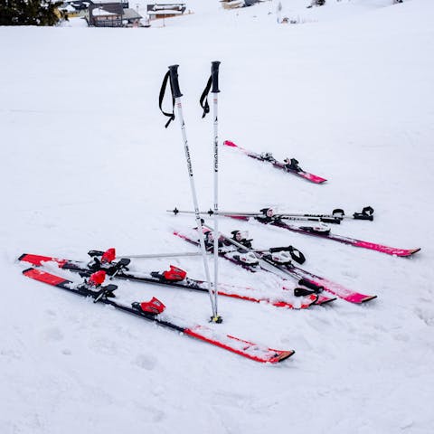 Spend winter days on the slopes
