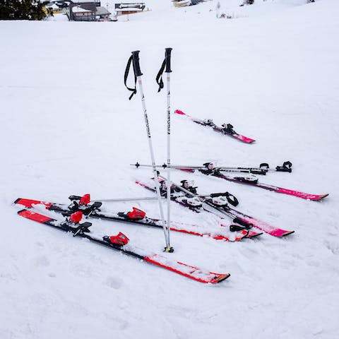 Spend winter days on the slopes