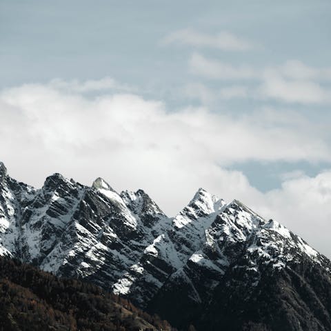 Soak up spectacular alpine scenery from your base in Laax