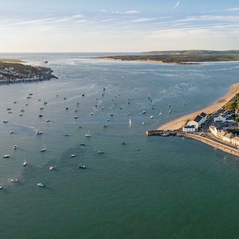 Hop on the ferry across to Appledore