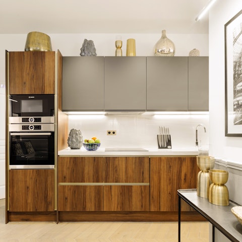 Enjoy an evening in with a tasty meal cooked in the kitchen