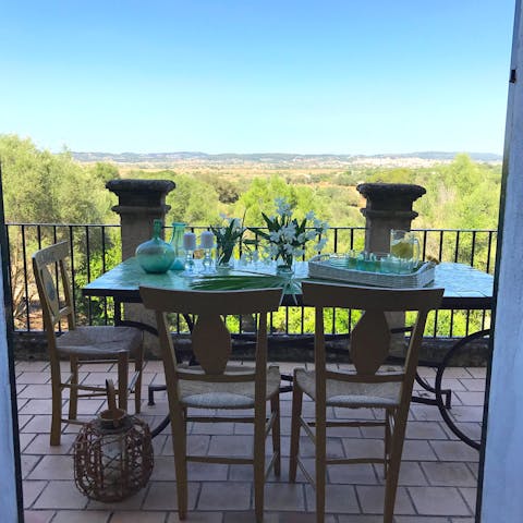 Take a seat for sundowners – the sunsets are out-of-this-world
