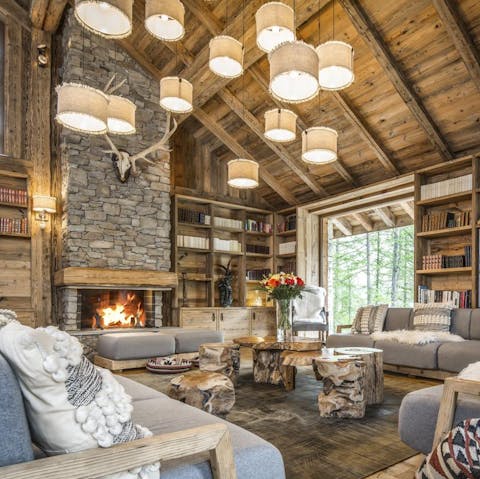 Get cosy next to the fire when the evenings turn colder