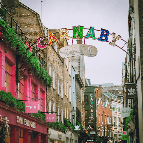 Surround yourself in the ambience of Soho, right on your doorstep