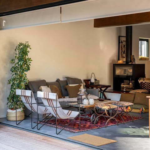 Relax with a glass of Douro wine after a day in the sun