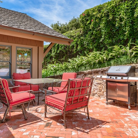 Fire up the barbecue and dine alfresco