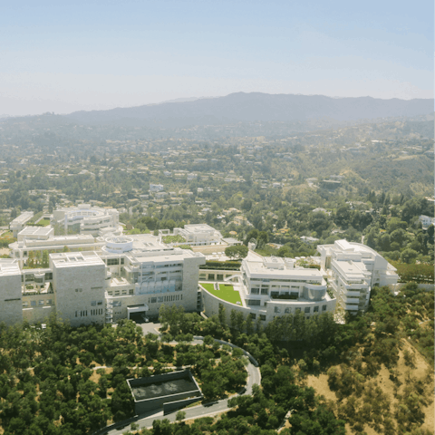 Discover the iconic Getty Center, just a short drive away