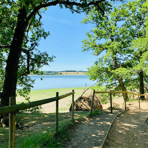 Drive to Ipswich's beautiful Bridge Wood in just twenty-five minutes