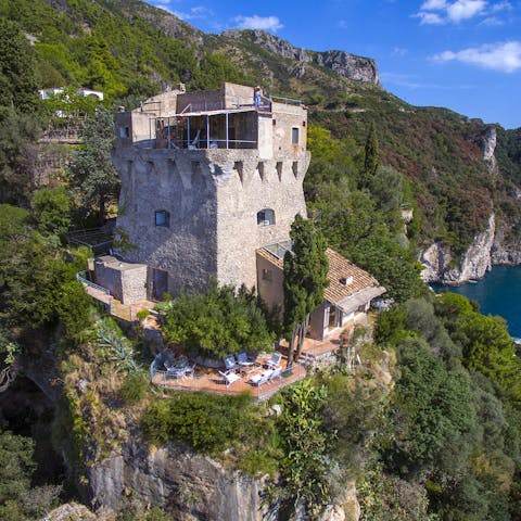 Enjoy your elevated position