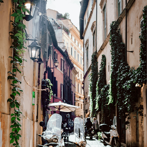 Fall in love with Rome while exploring the historic centre