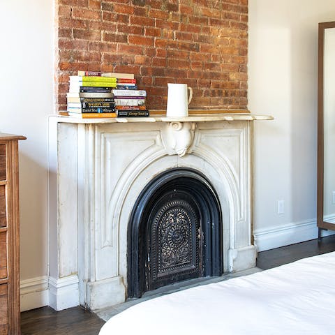 Admire the stunning original features of this 1920s townhouse